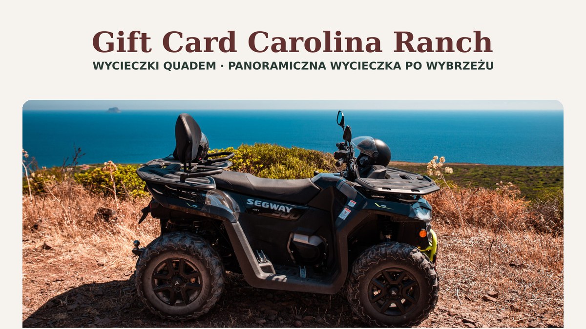 Panoramiczna wycieczka quadem
